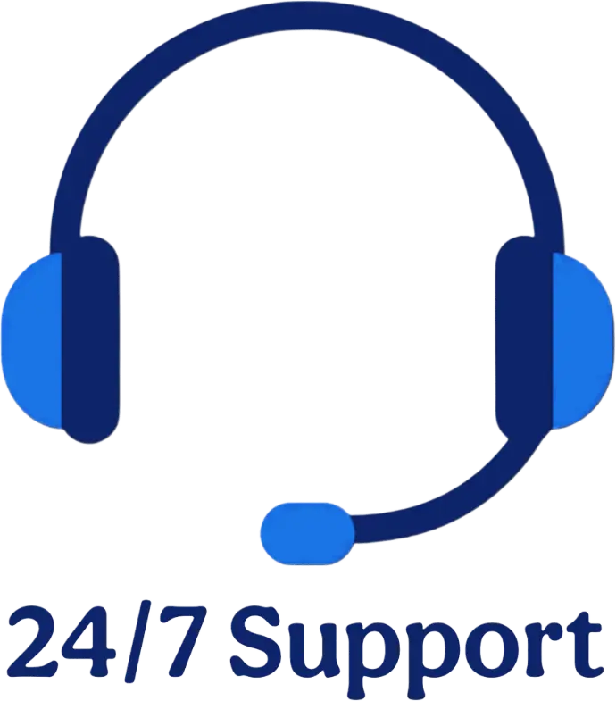 24/7 support 