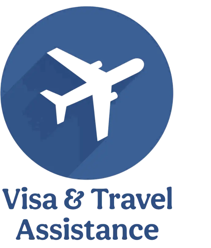 Visa and travel assistance 